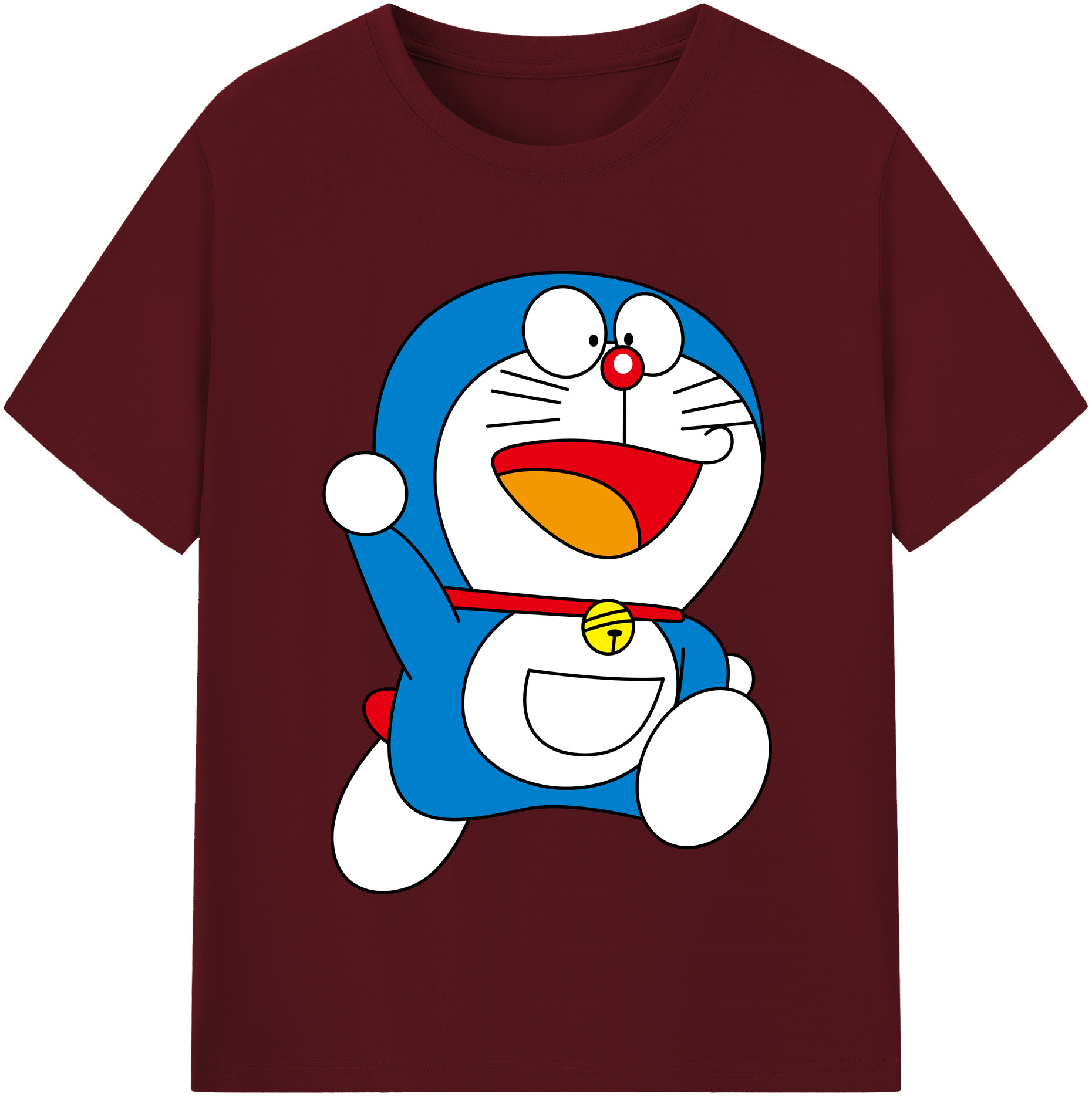 （画像用） ドラえもん Doraemon 綿100％半袖Tシャツ（フロントプリント）